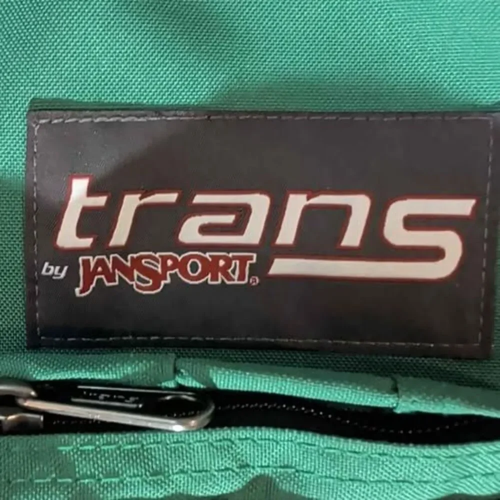 Trans by JanSport SuperMax TM60 Backpack Green Teal Laptop Daypack School Bag